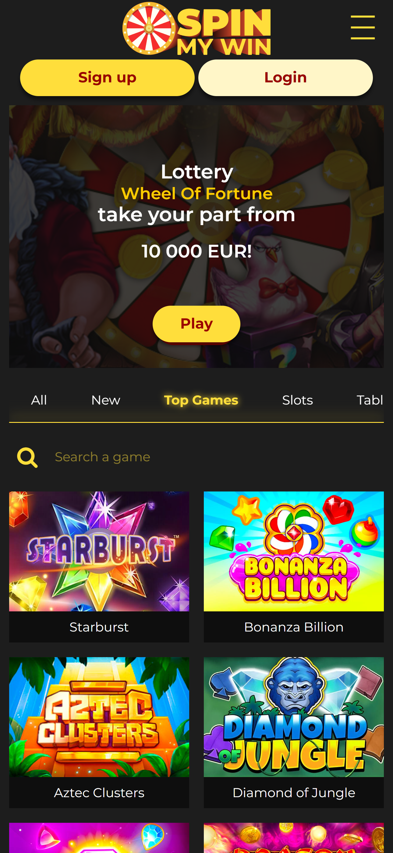 Spin My Win Casino